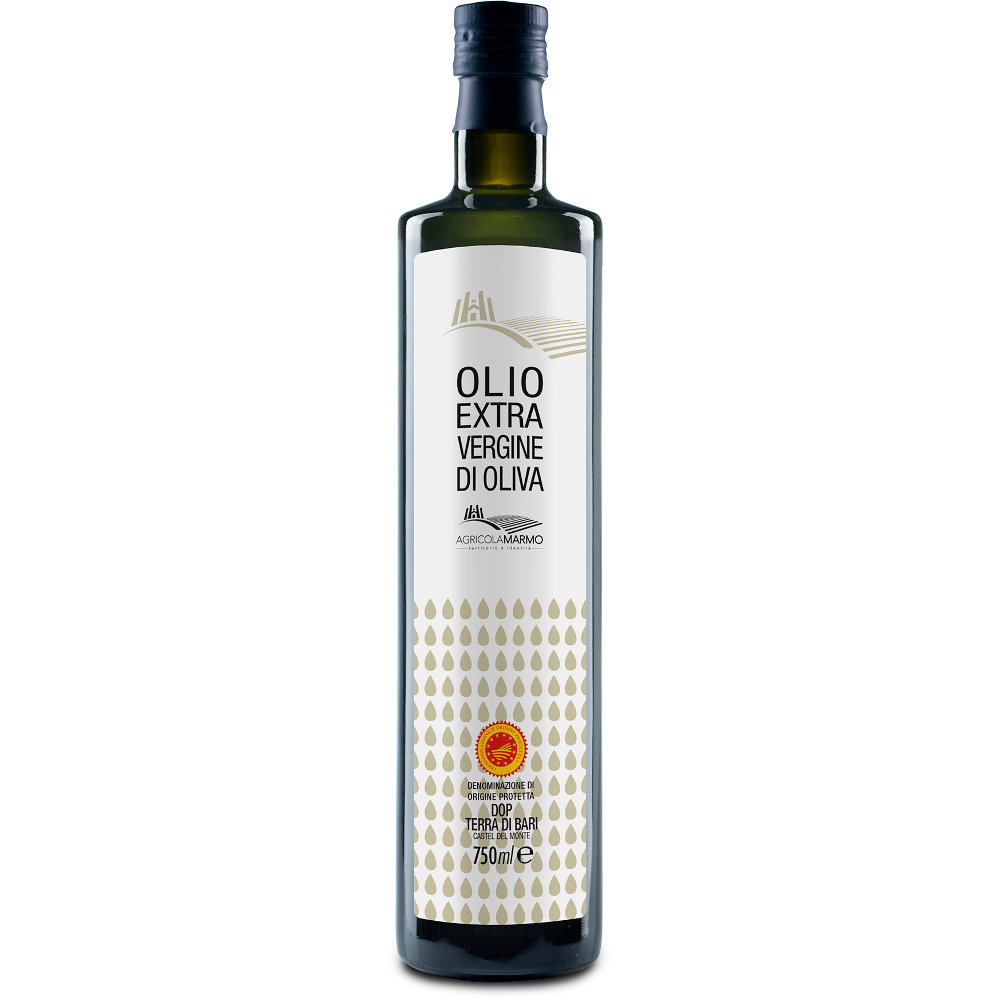 olio extravergine di oliva DOP Castel del Monte da 750 ml